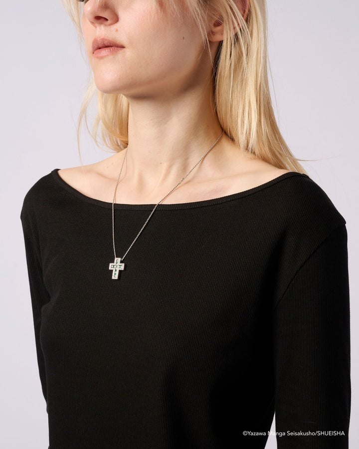 NANA × ADDIXY LACE-UP TOP [BLACK]