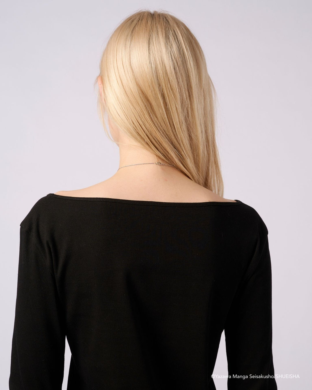 NANA × ADDIXY LACE-UP TOP [BLACK]