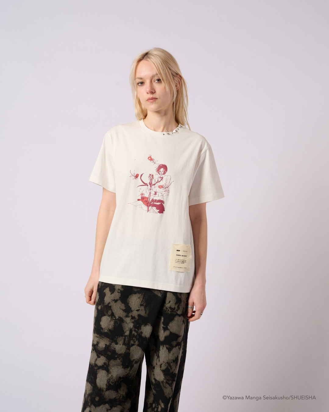 NANA × ADDIXY NANA LIVE GRAPHIC TEE [WHITE]