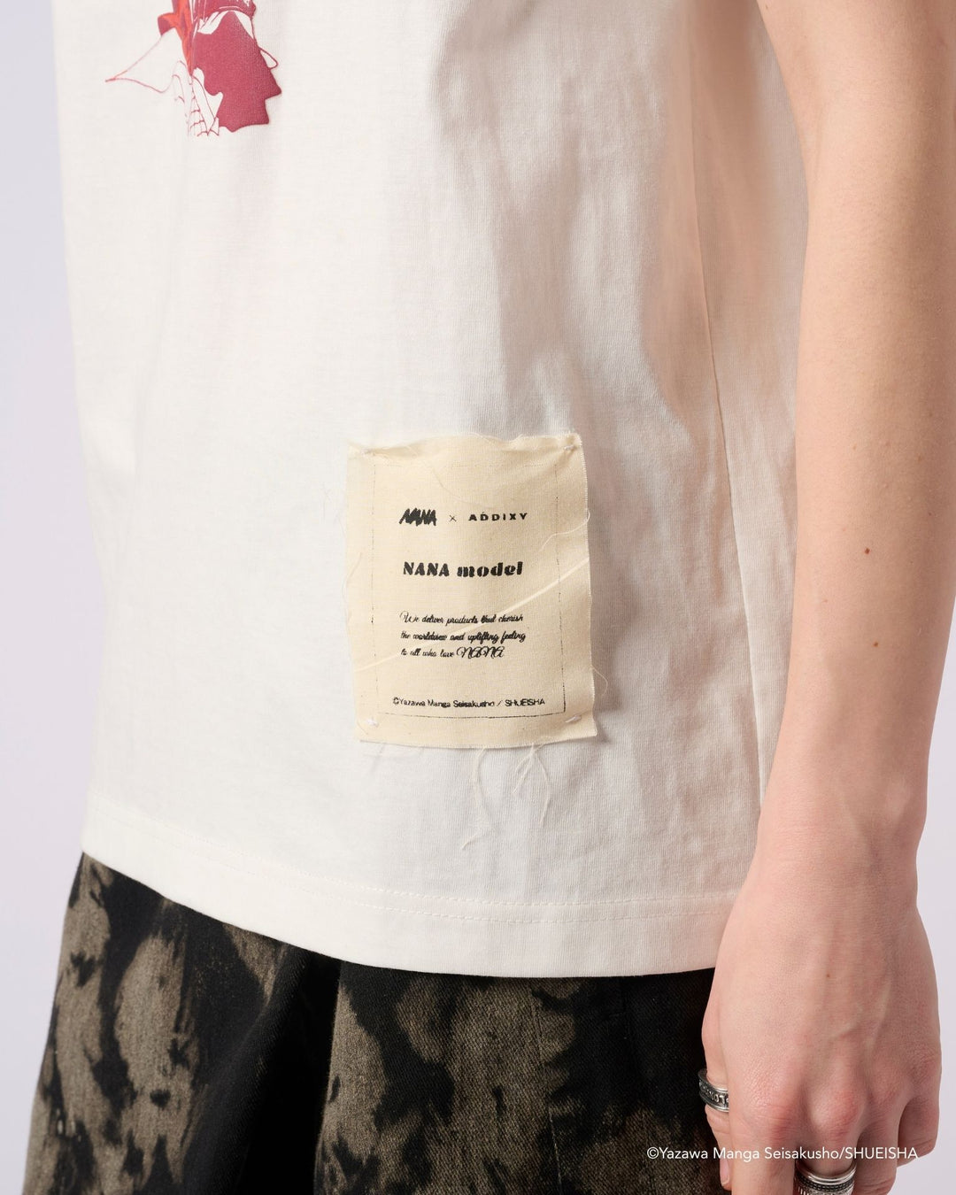 NANA × ADDIXY NANA LIVE GRAPHIC TEE [WHITE]