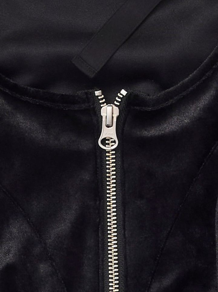 VELVET CORSET CHOKER TOPS