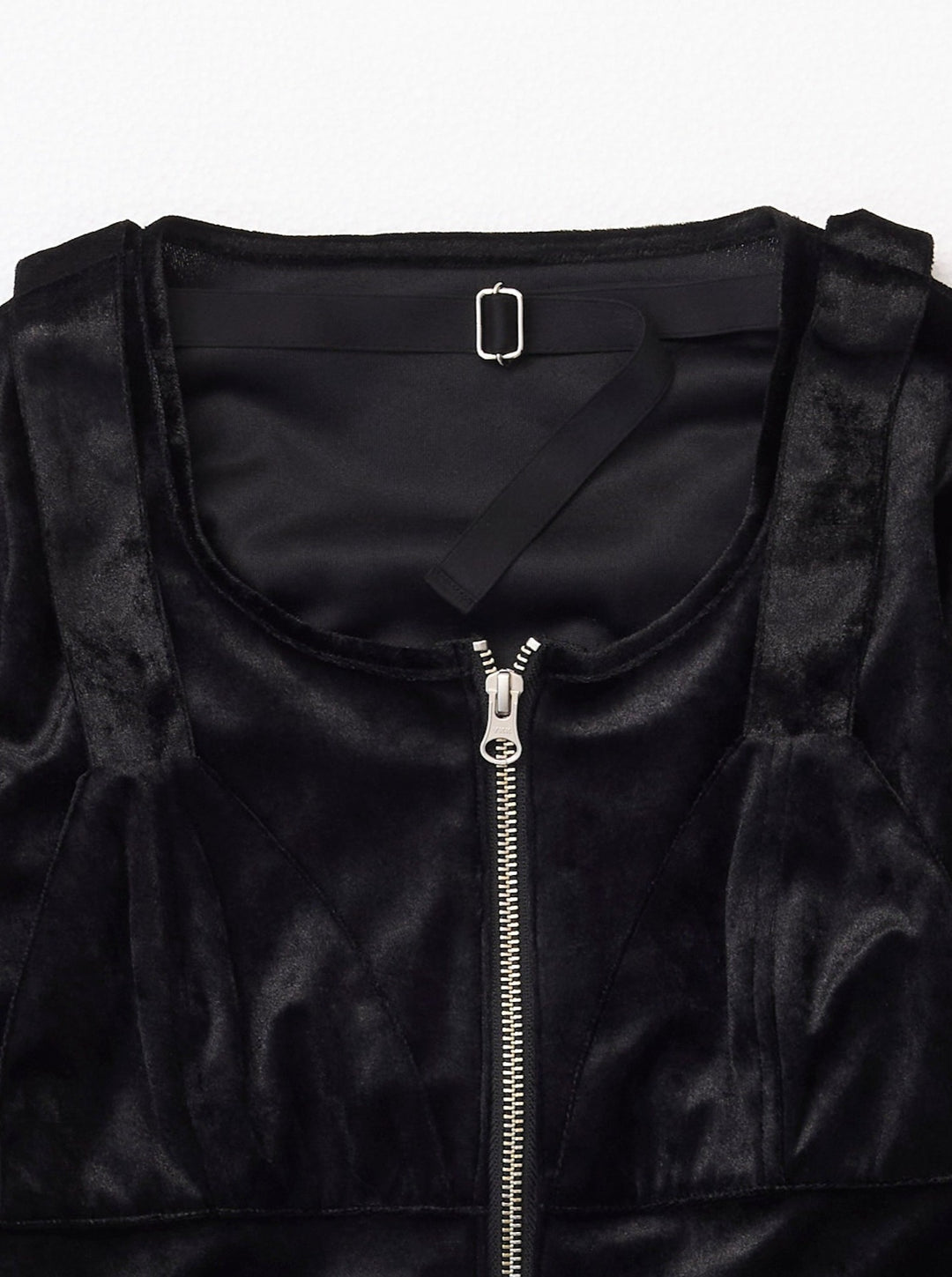 VELVET CORSET CHOKER TOPS