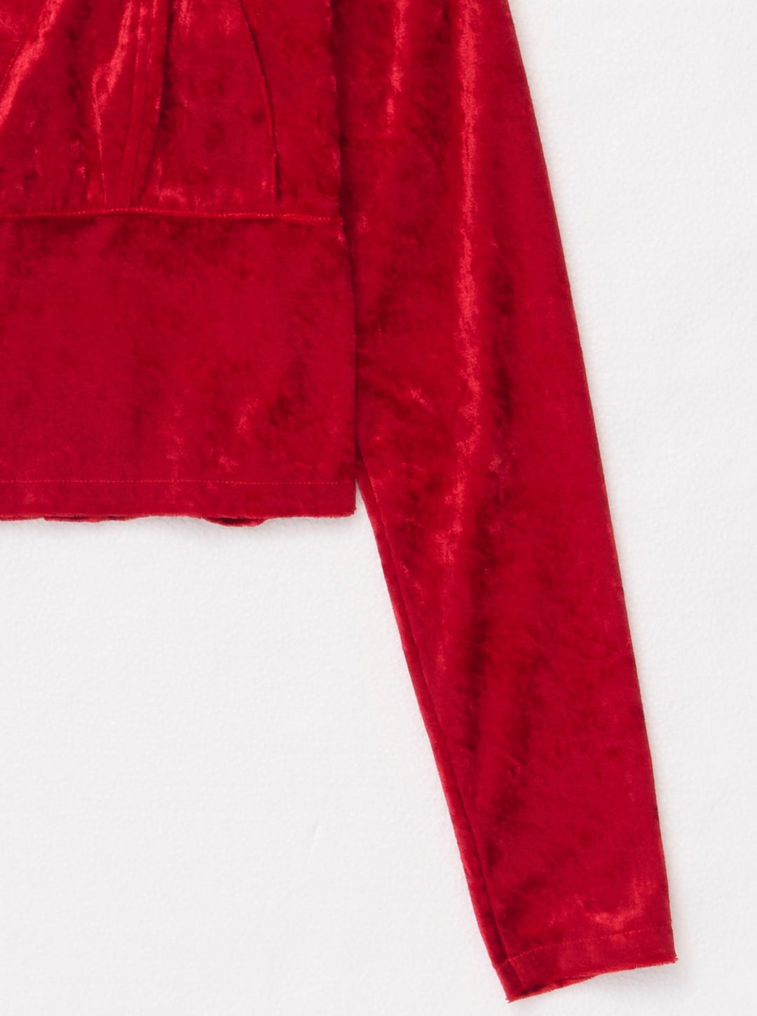 VELVET CORSET CHOKER TOPS