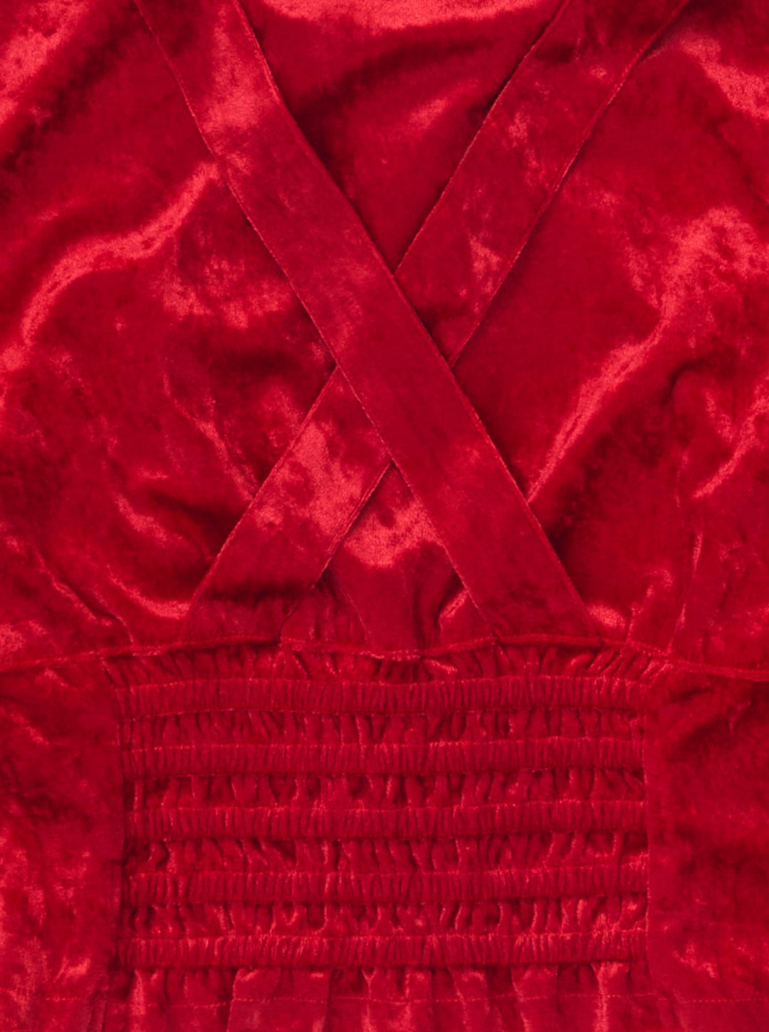 VELVET CORSET CHOKER TOPS