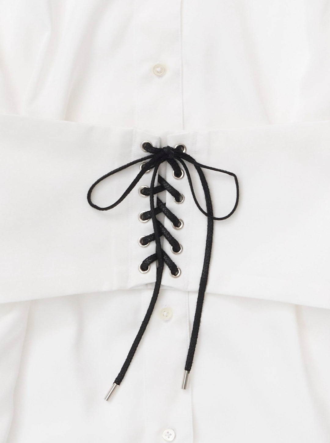 LACE UP CORSET SHIRTS