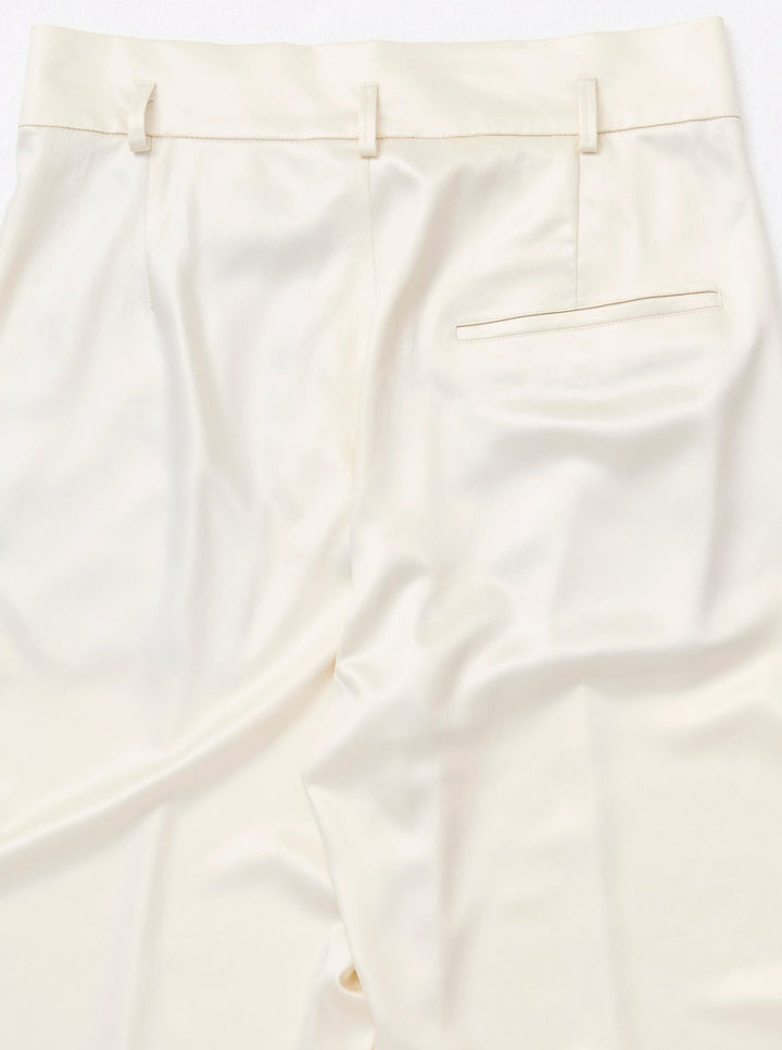 【PRE ORDER 2BUY 10%OFF】SATIN CUMMERBUND PANTS