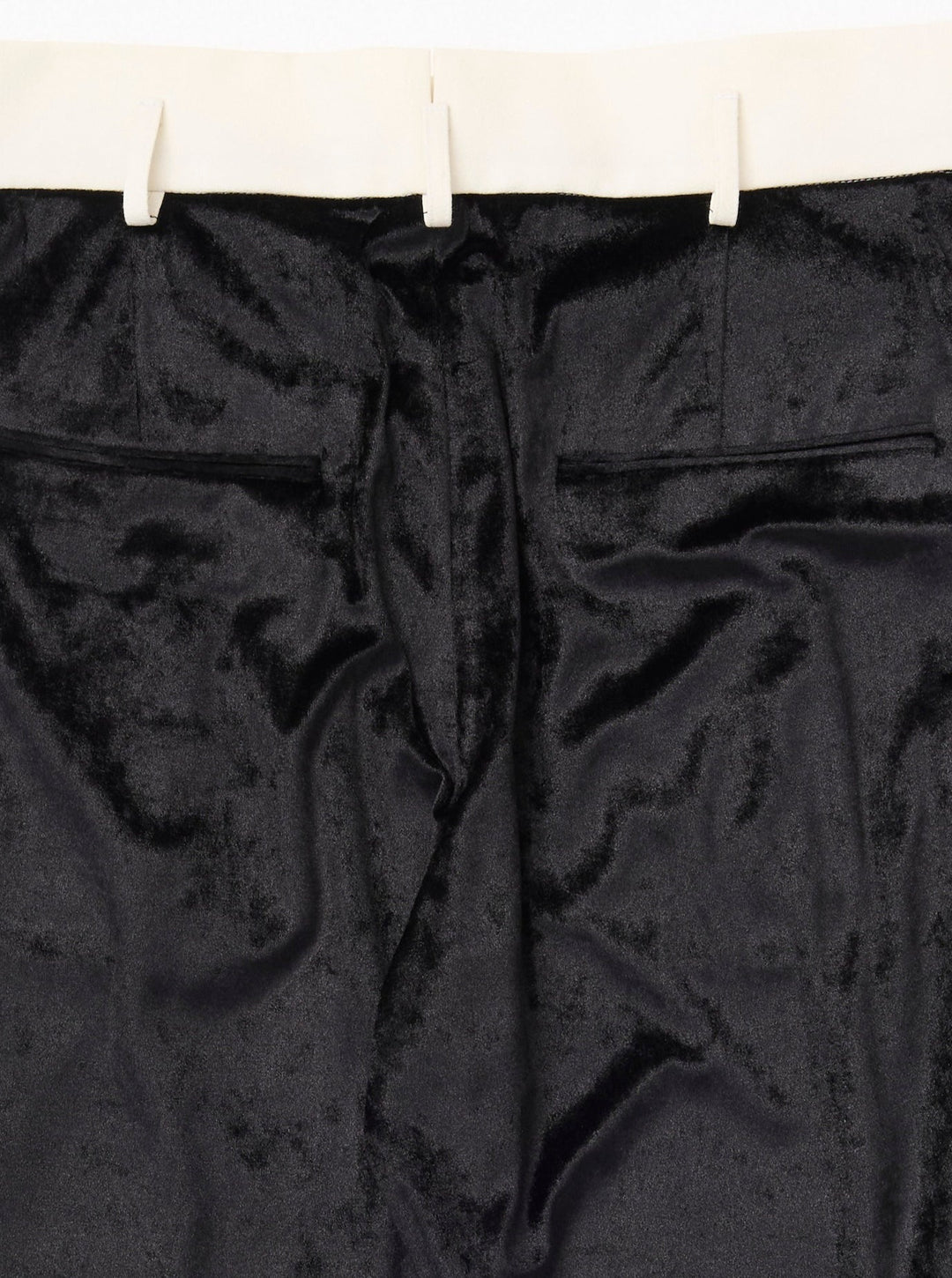 VELVET CUMMERBUND PANTS