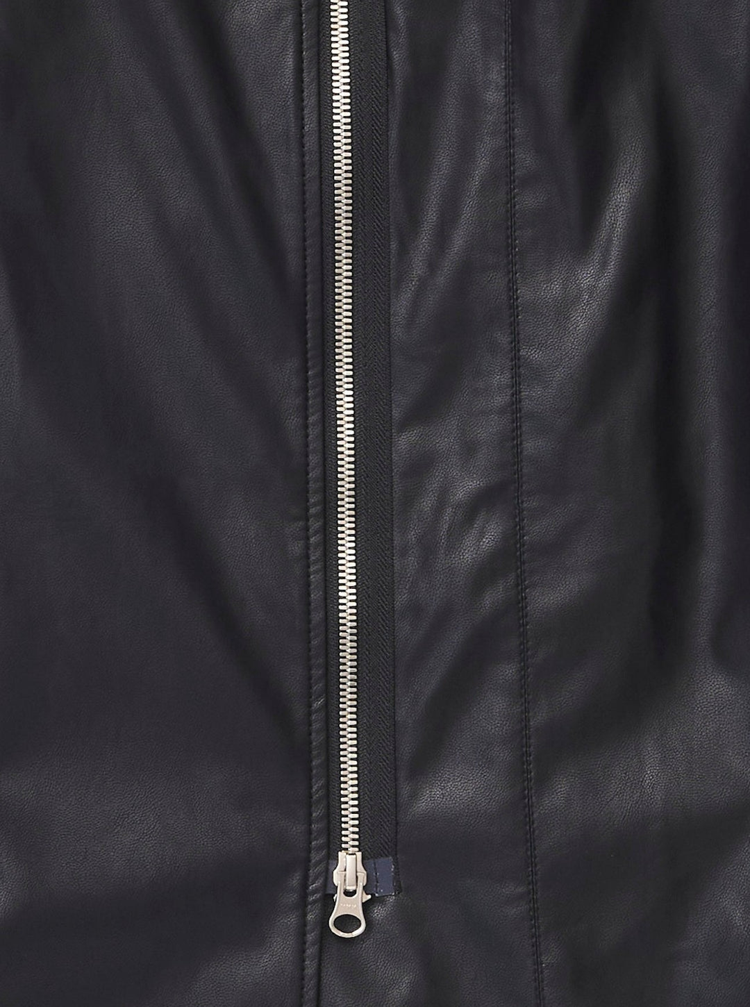 VEGAN LEATHER DOUBLE BELT HIGH WAIST SKIRT