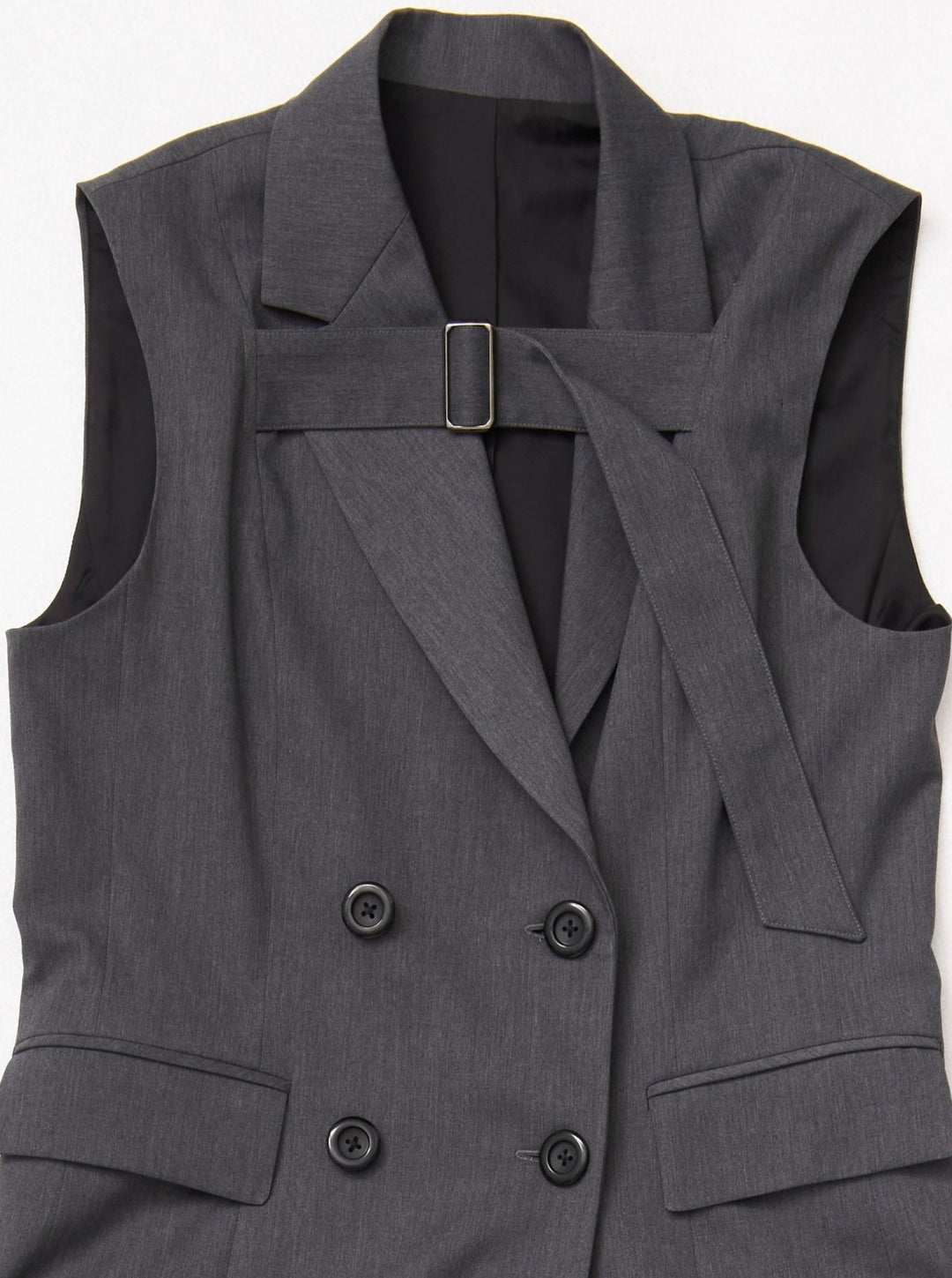 TAILORED VEST DRESS
