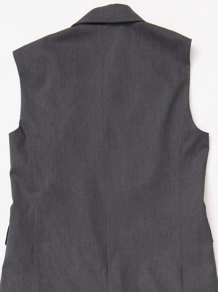 TAILORED VEST DRESS