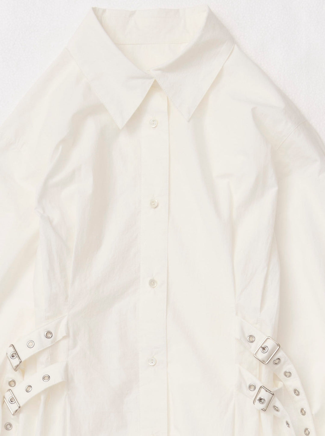 DOUBLE BELT SHIRTS ONEPIECE