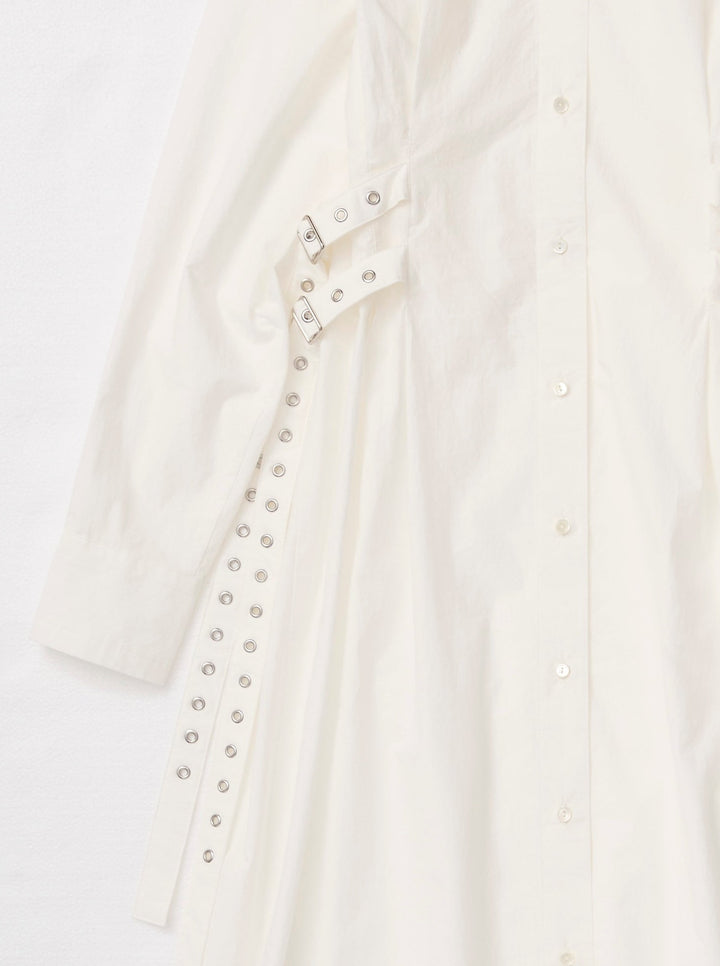 DOUBLE BELT SHIRTS ONEPIECE