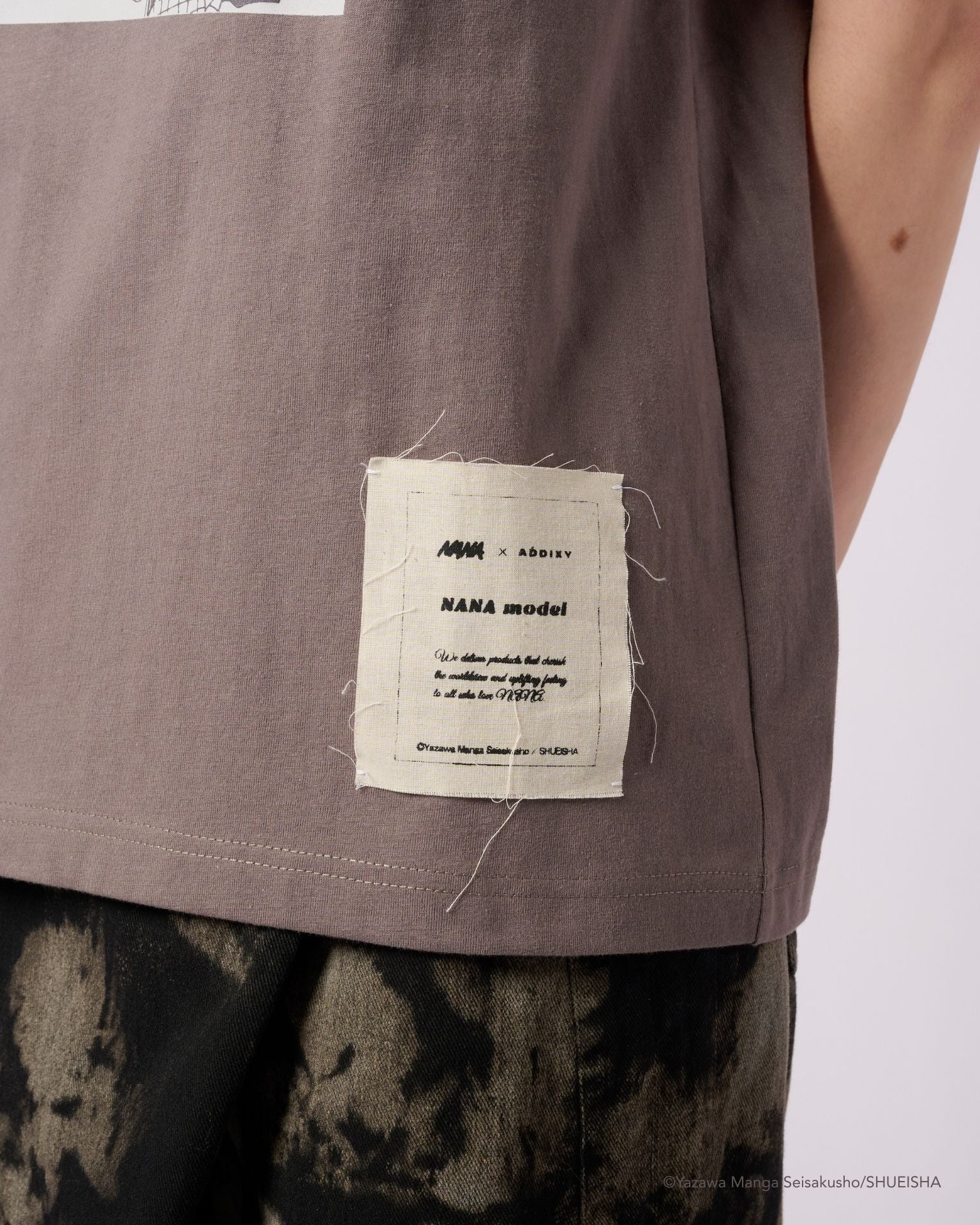 NANA × ADDIXY NANA LIVE GRAPHIC TEE【DARK GRAY】