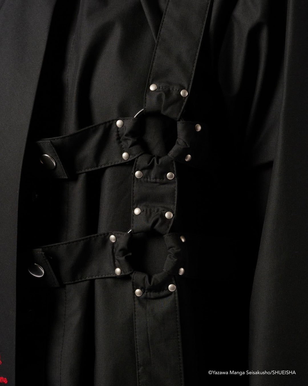 NANA × ADDIXY TIE BONDAGE SHIRT [BLACK]