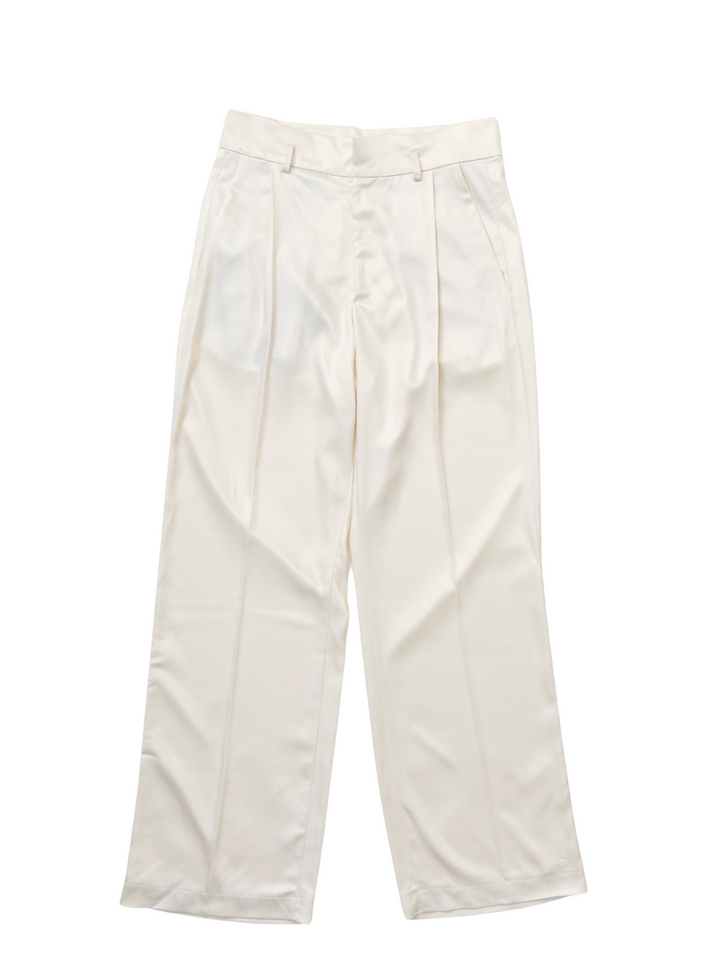 【PRE ORDER 2BUY 10%OFF】SATIN CUMMERBUND PANTS