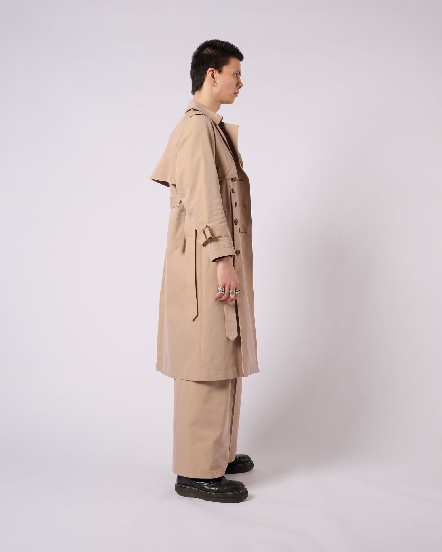 TRENCH CAPE COAT – ADDIXY