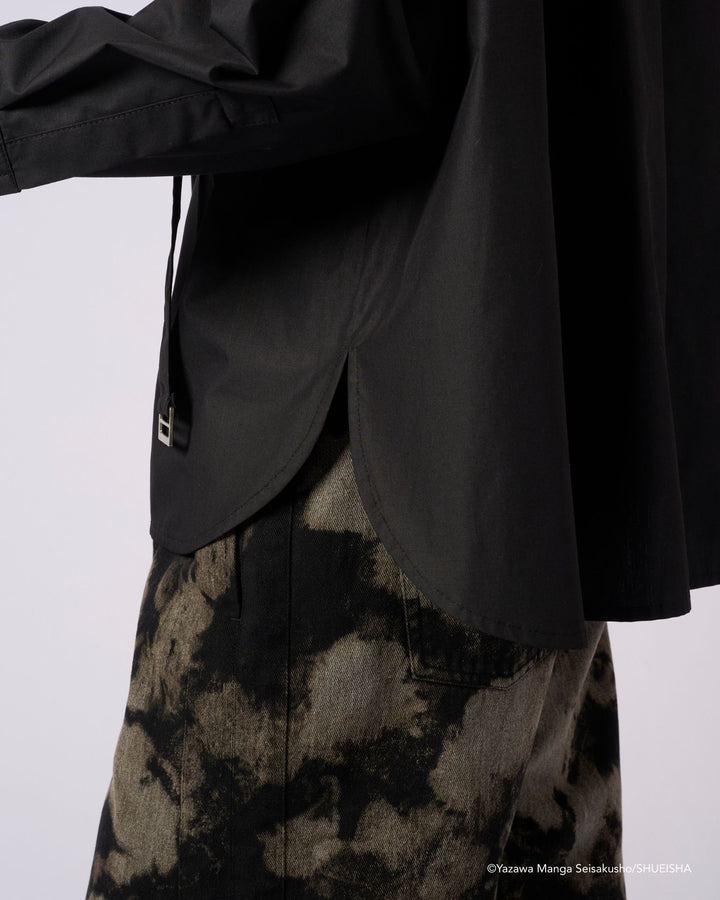 NANA × ADDIXY TIE BONDAGE SHIRT [BLACK]