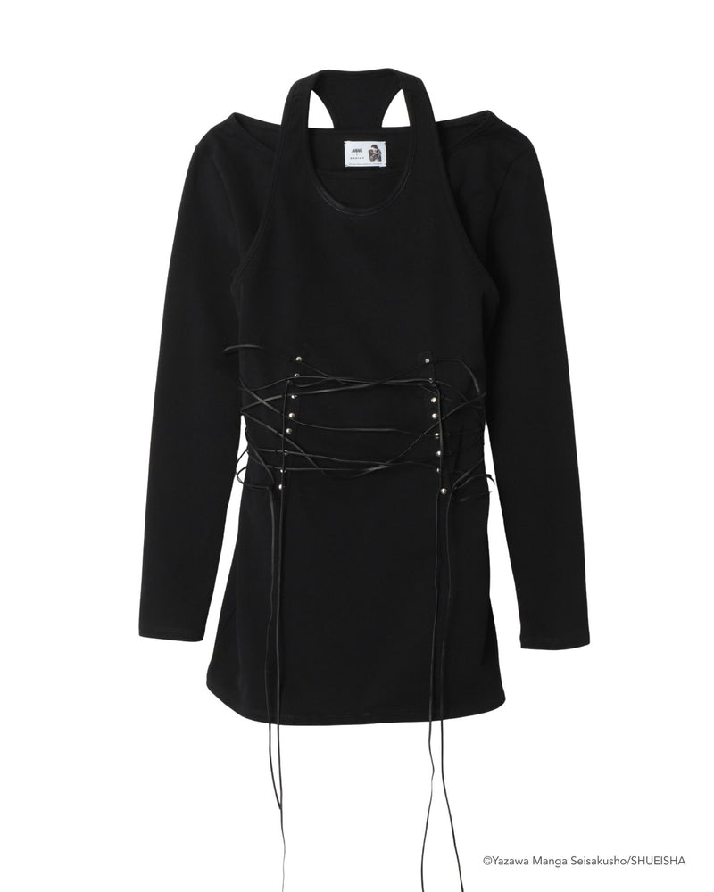 NANA × ADDIXY LACE-UP TOP