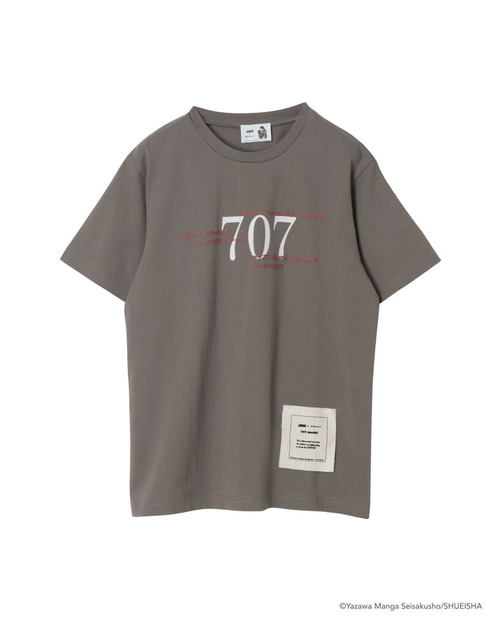 NANA × ADDIXY 707 ROOM TEE [DARK GRAY]