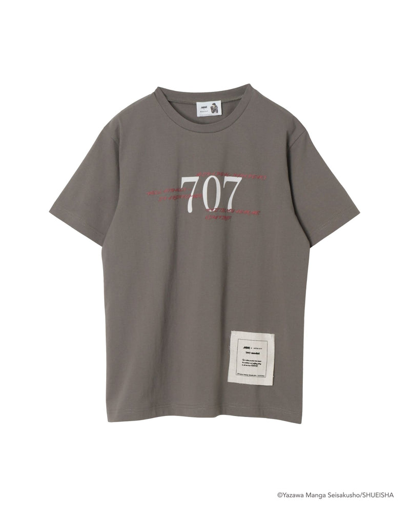 NANA × ADDIXY 707 ROOM TEE【DARK GRAY】