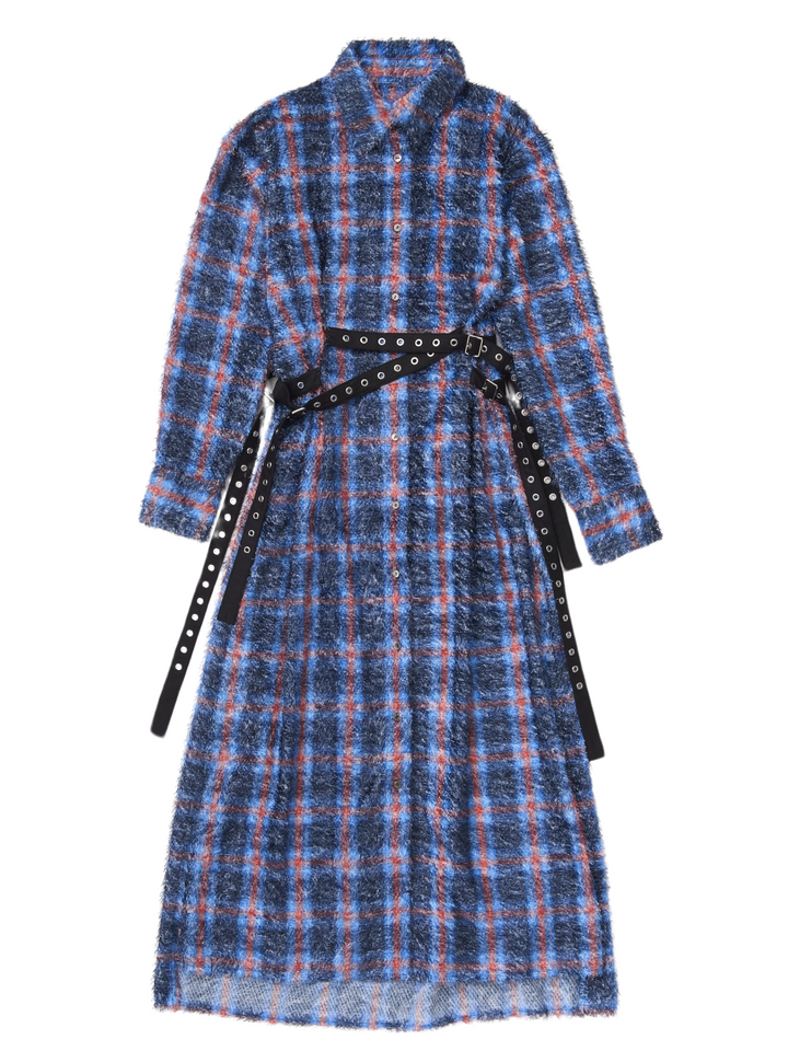 DOUBLE BELT SHIRTS ONEPIECE