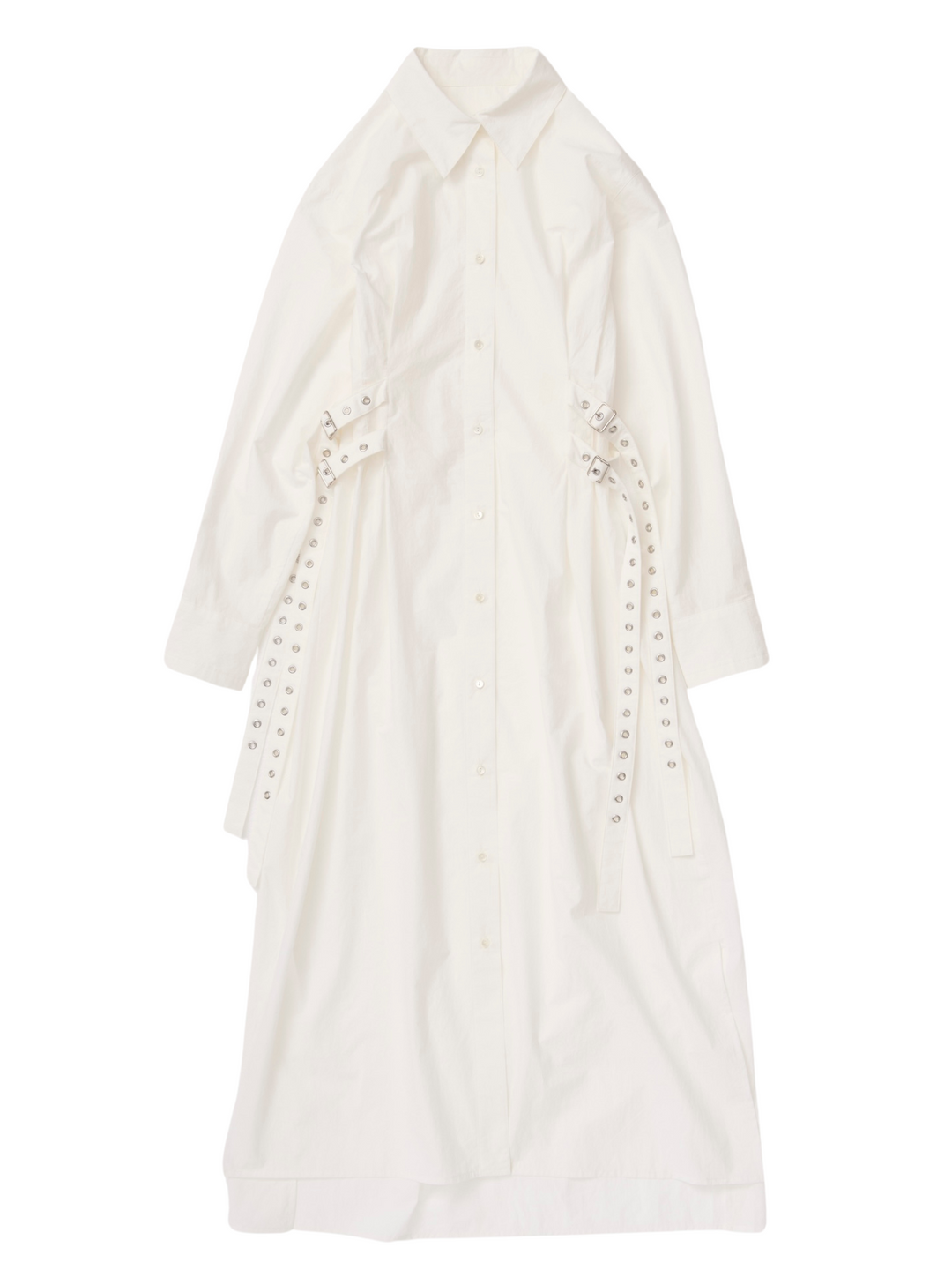 DOUBLE BELT SHIRTS ONEPIECE