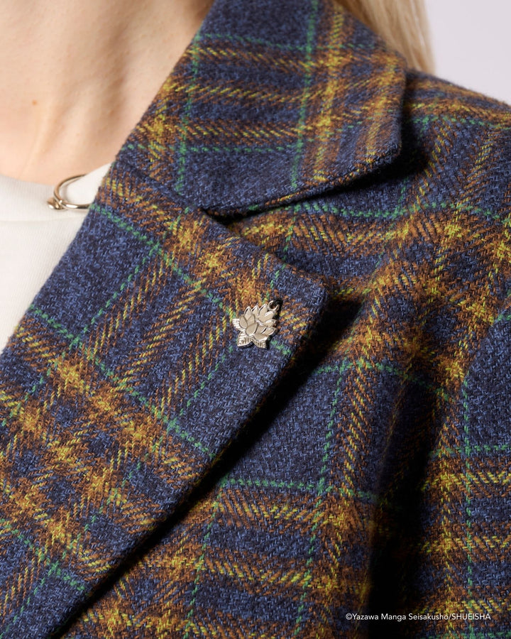 NANA × ADDIXY CHECK CROPPED JACKET