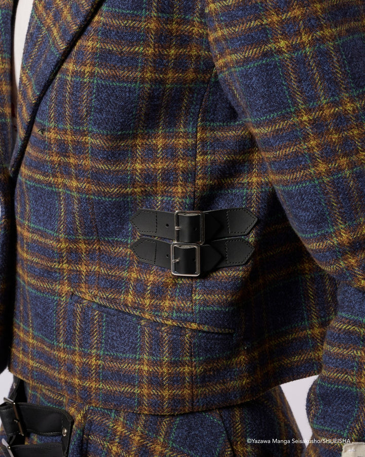 NANA × ADDIXY CHECK CROPPED JACKET