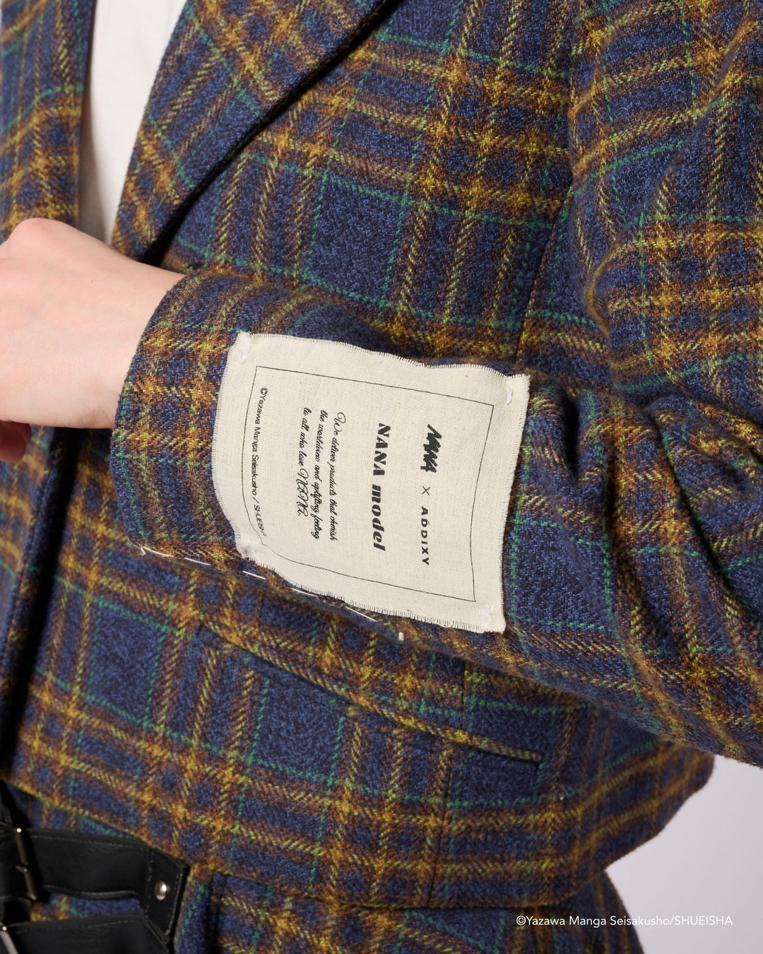 NANA × ADDIXY CHECK CROPPED JACKET