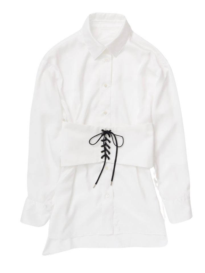 LACE UP CORSET SHIRTS