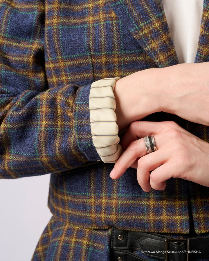 NANA × ADDIXY CHECK CROPPED JACKET