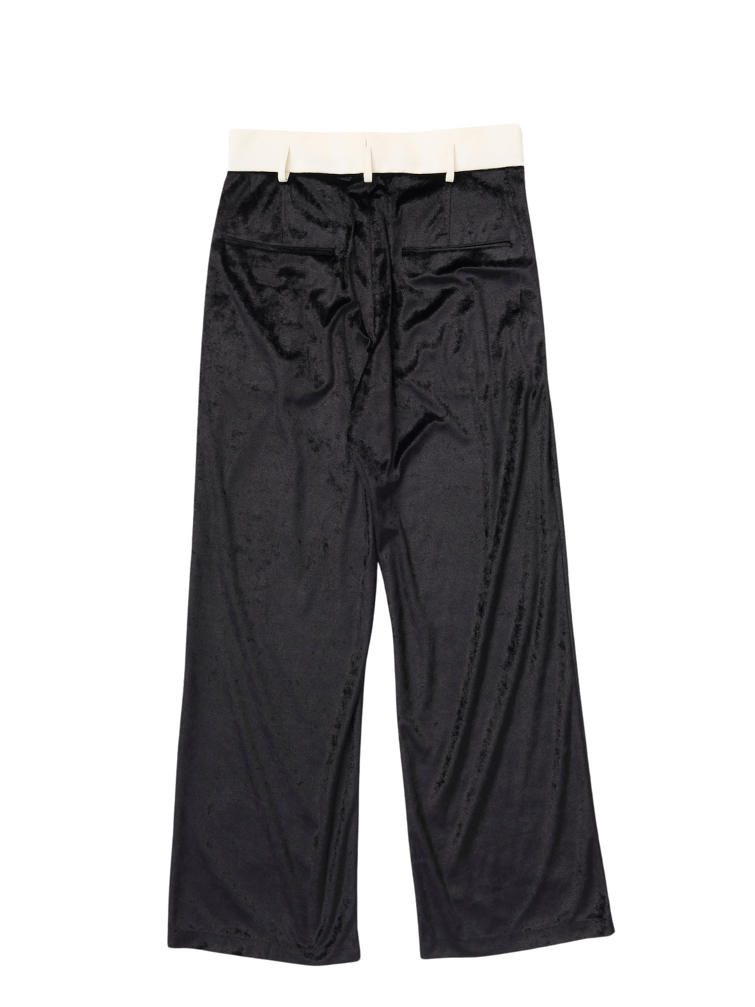 VELVET CUMMERBUND PANTS