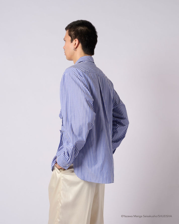 NANA × ADDIXY TIE BONDAGE SHIRT [BLUE]