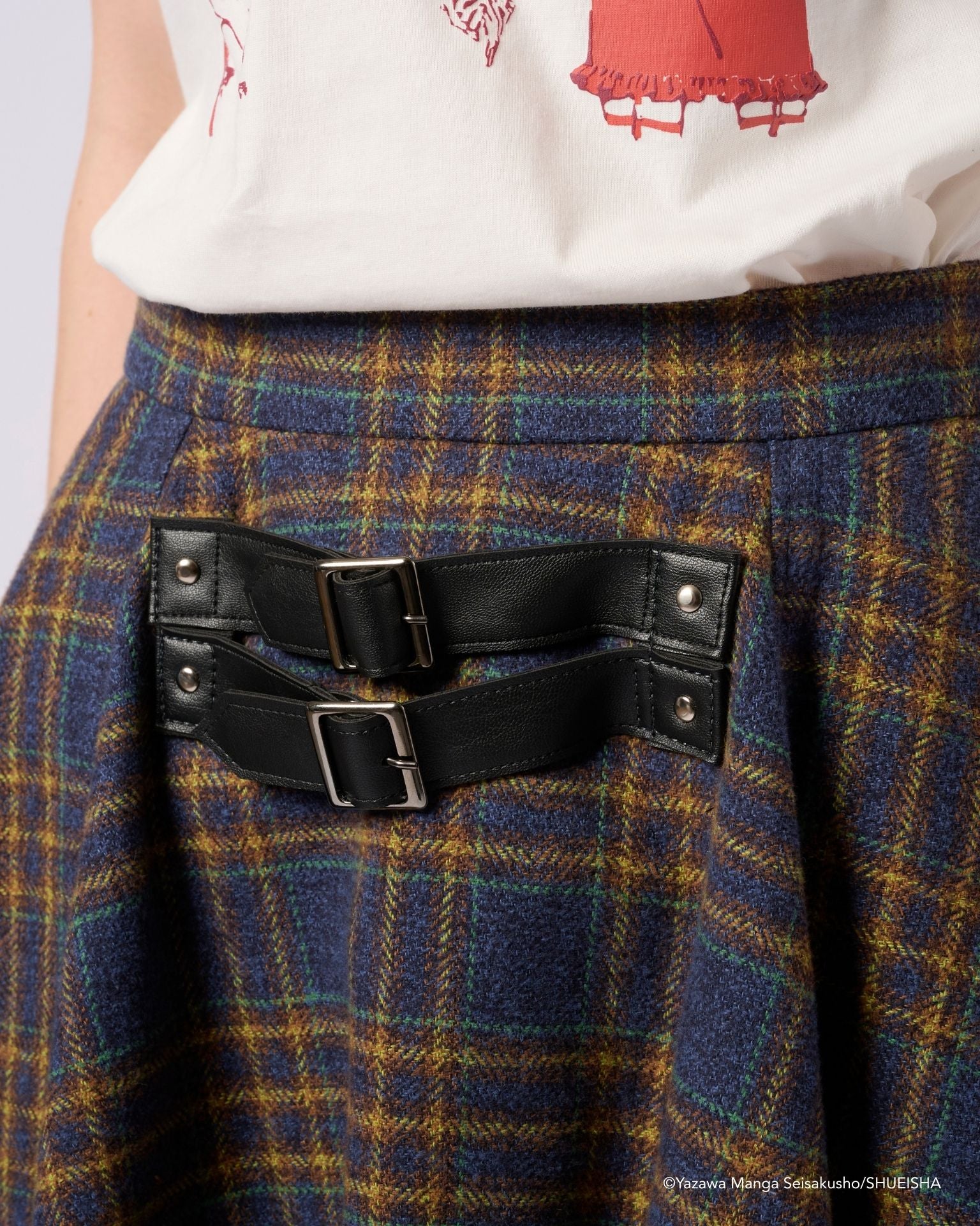 5月以降発送】NANA × ADDIXY CHECK HEM SKIRT（1st drop）