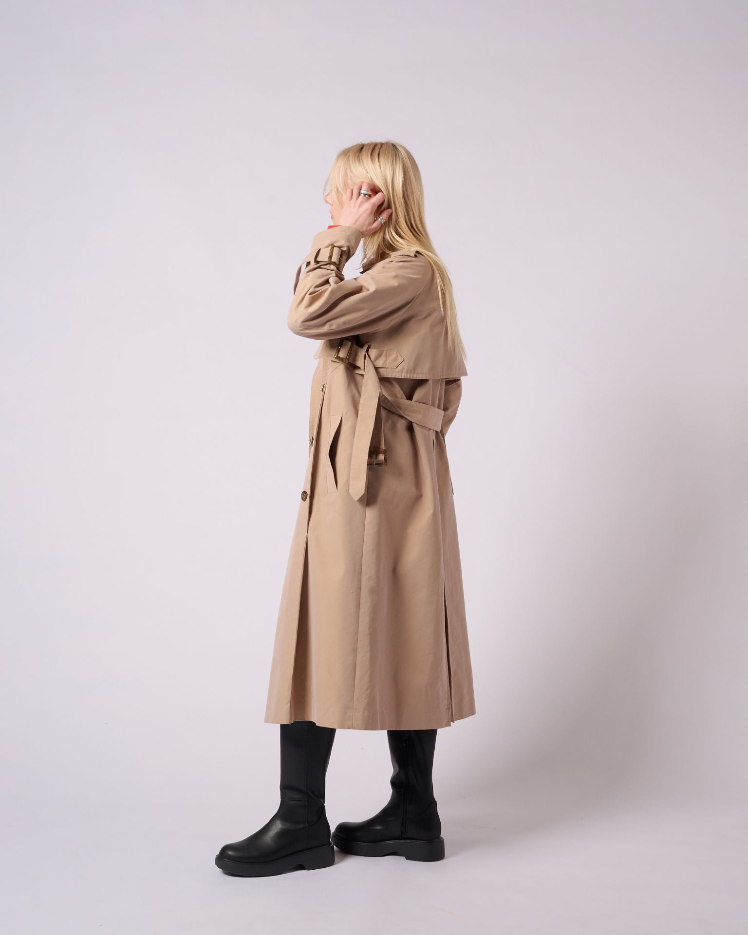 ジャケット・アウター Riu 2way cape trench coat TRENCH CAPE COAT – ADDIXY