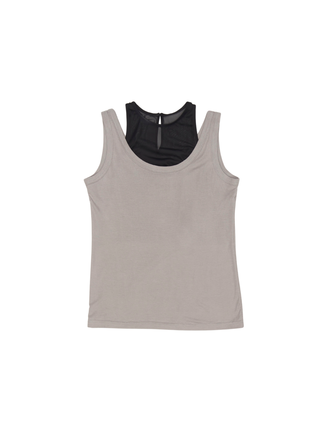 TENCEL SHEER LAYERED TANK TOP