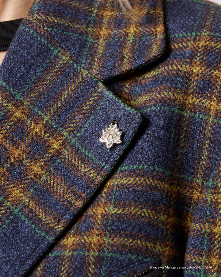 NANA × ADDIXY LEATHER CHECK JACKET