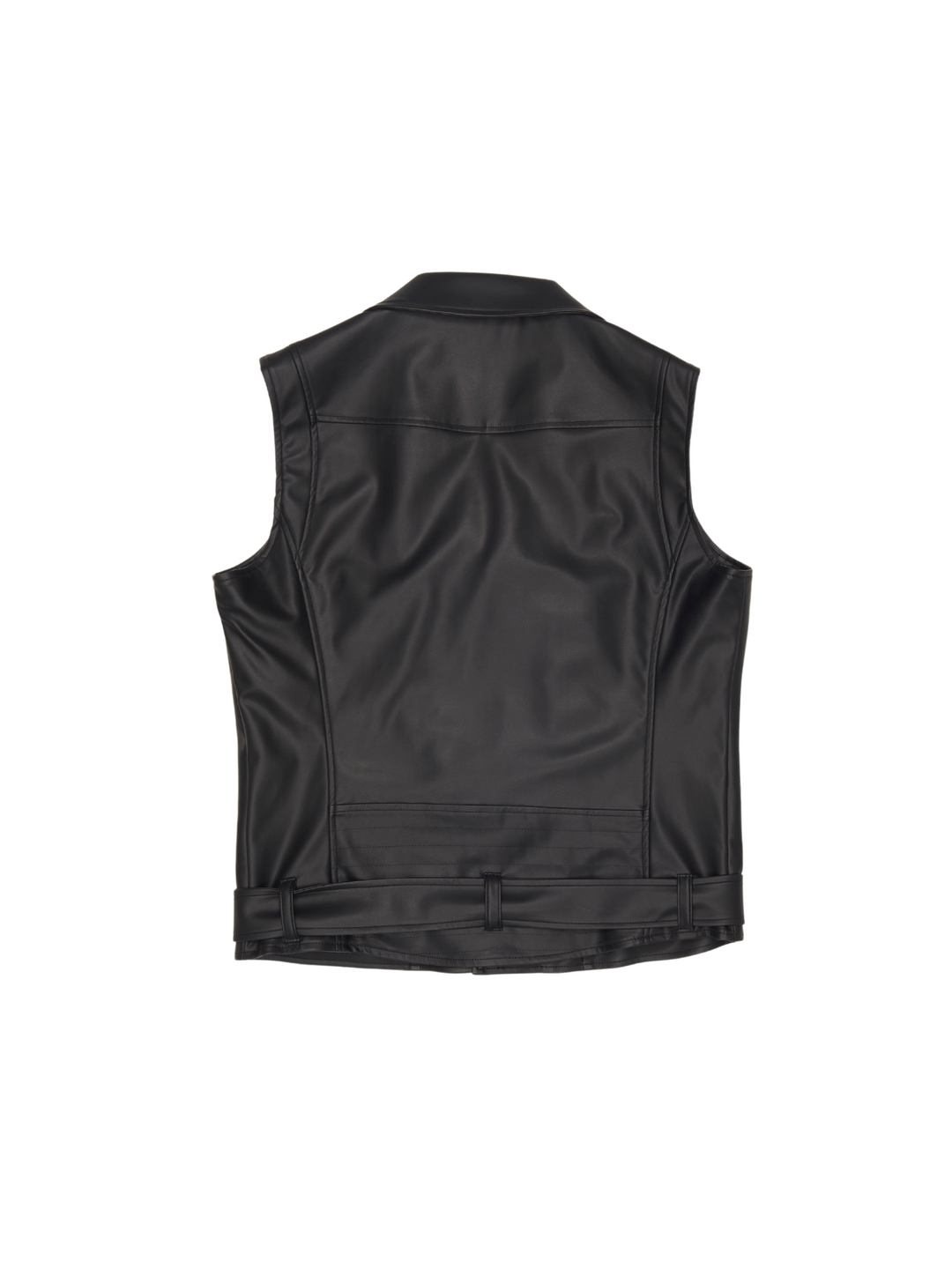 VEGAN LEATHER RIDERS VEST
