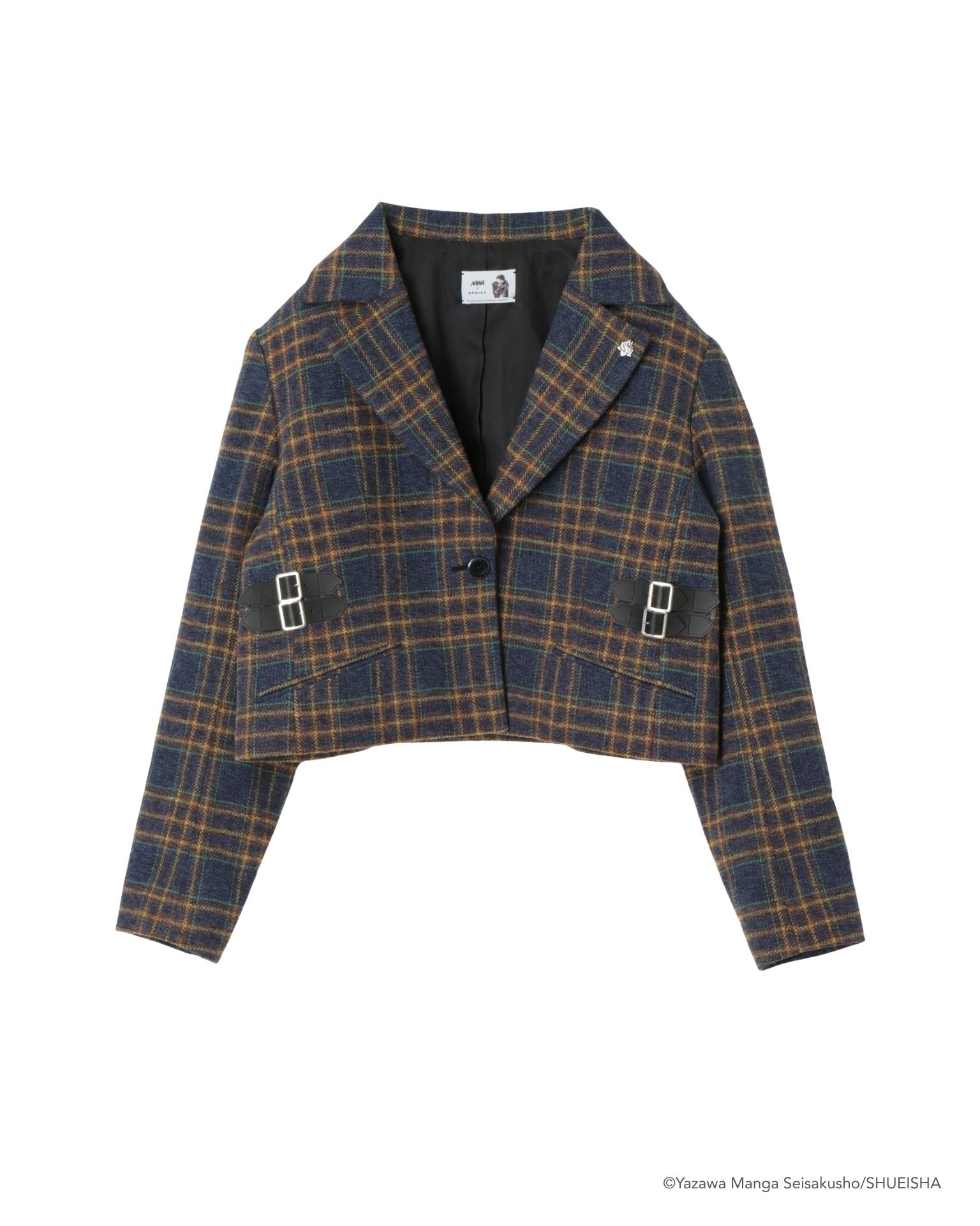 4月以降発送】NANA × ADDIXY CHECK CROPPED JACKET（1st drop）