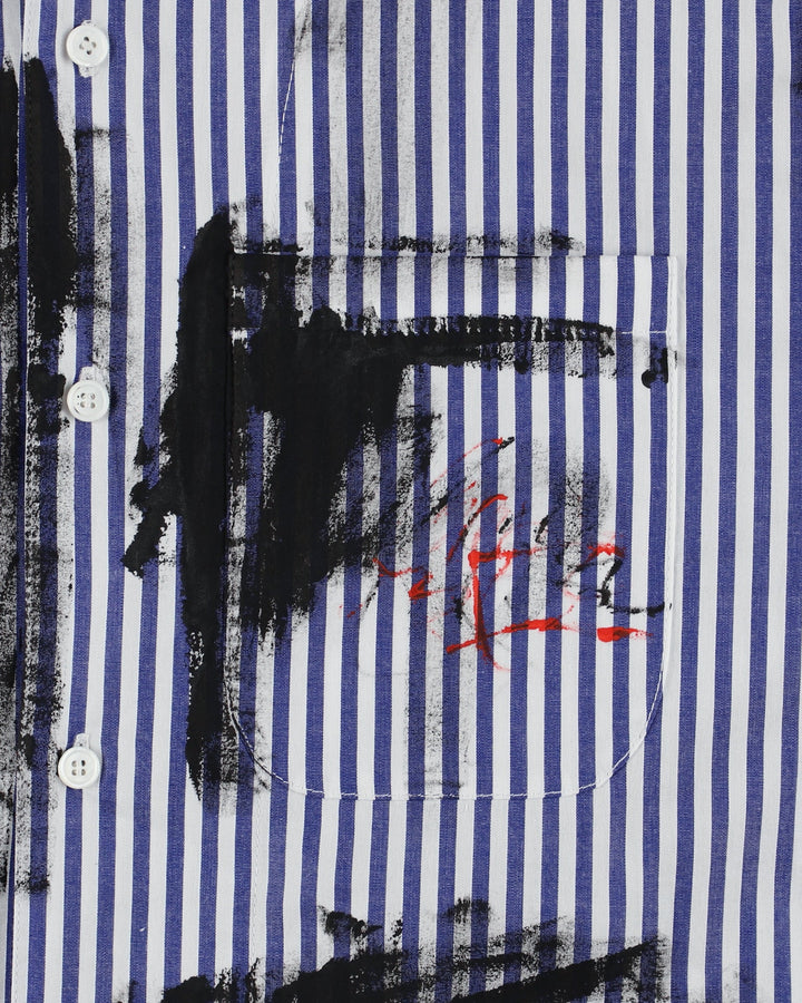 ART PAINT SHIRT【BLUE】