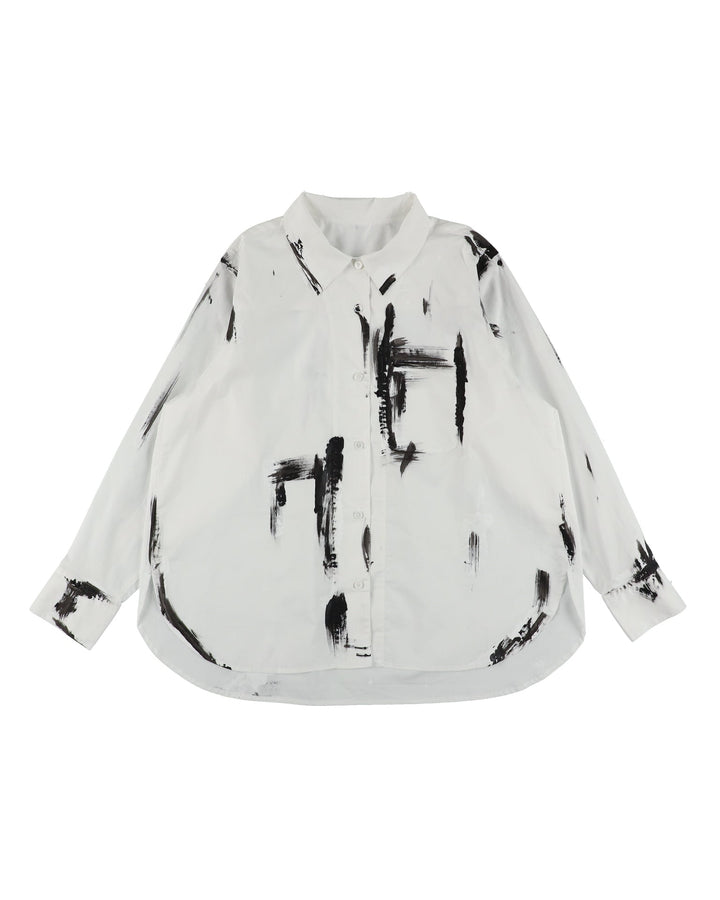 ART PAINT SHIRT【WHITE】