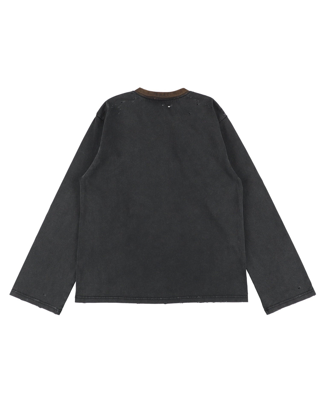 CHOKER DETAIL LONG SLEEVE【GRAY】