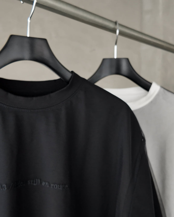 LAYERED MESH TEE【WHITE】