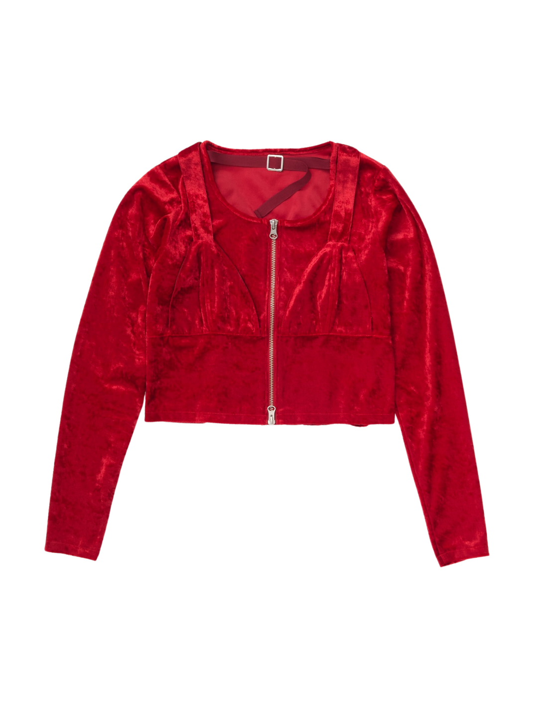 VELVET CORSET CHOKER TOPS