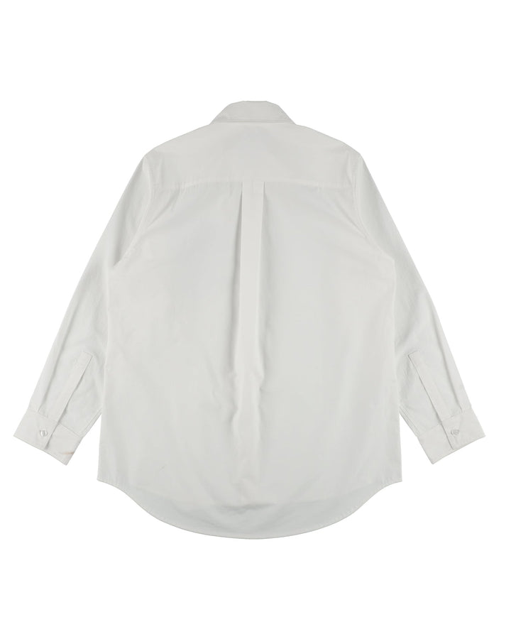 FRINGE EMBROIDERY SHIRT【WHITE】