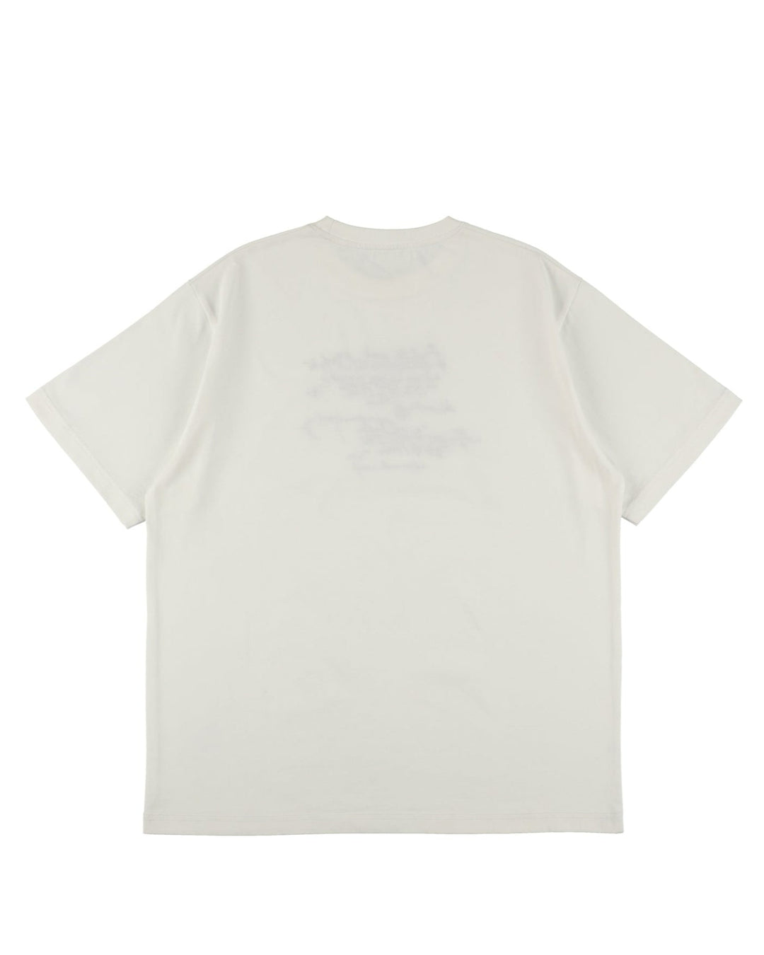 FRINGE MESSAGE TEE【WHITE】