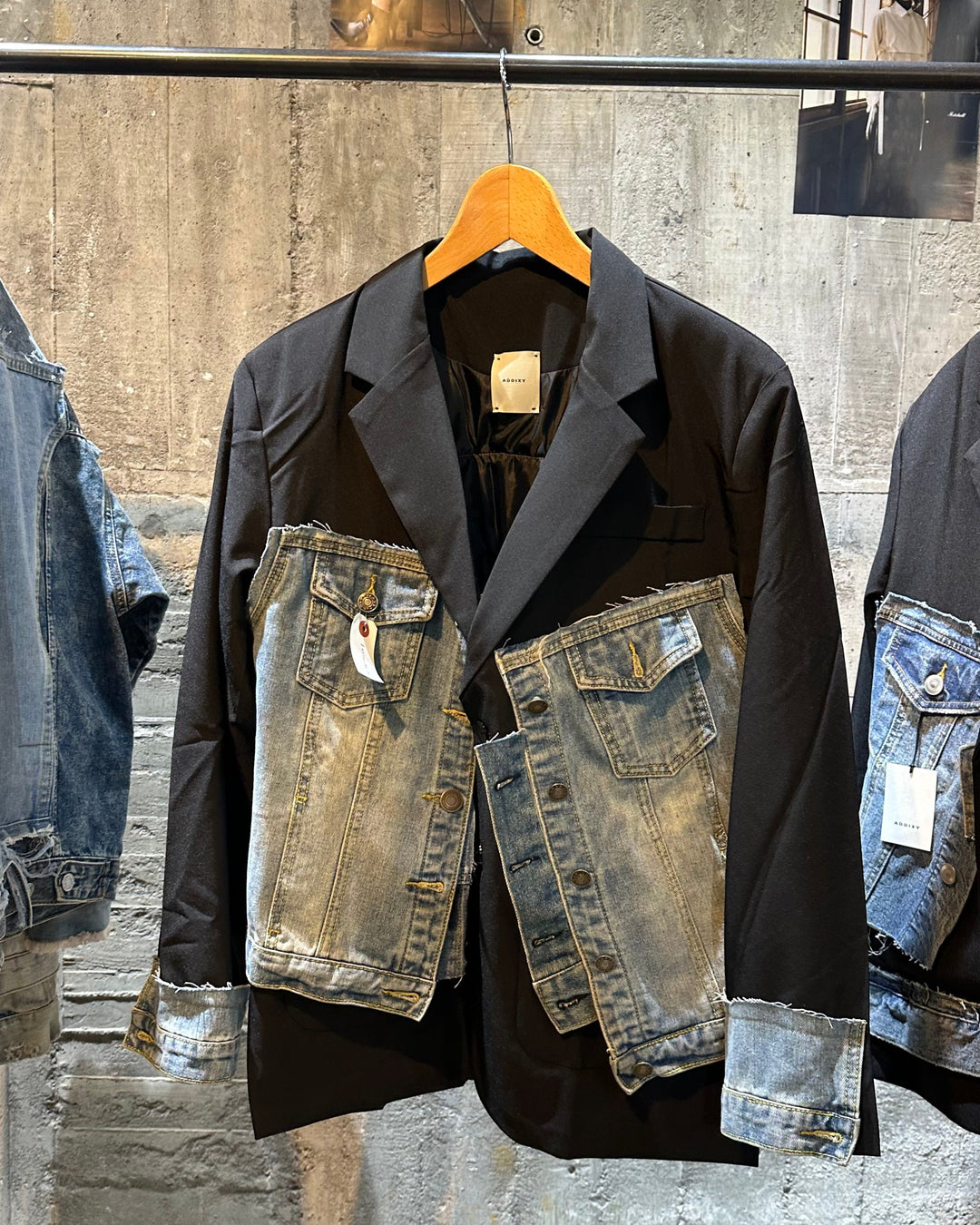 ＜UPCYCLED＞DENIM REBUILD JACKET