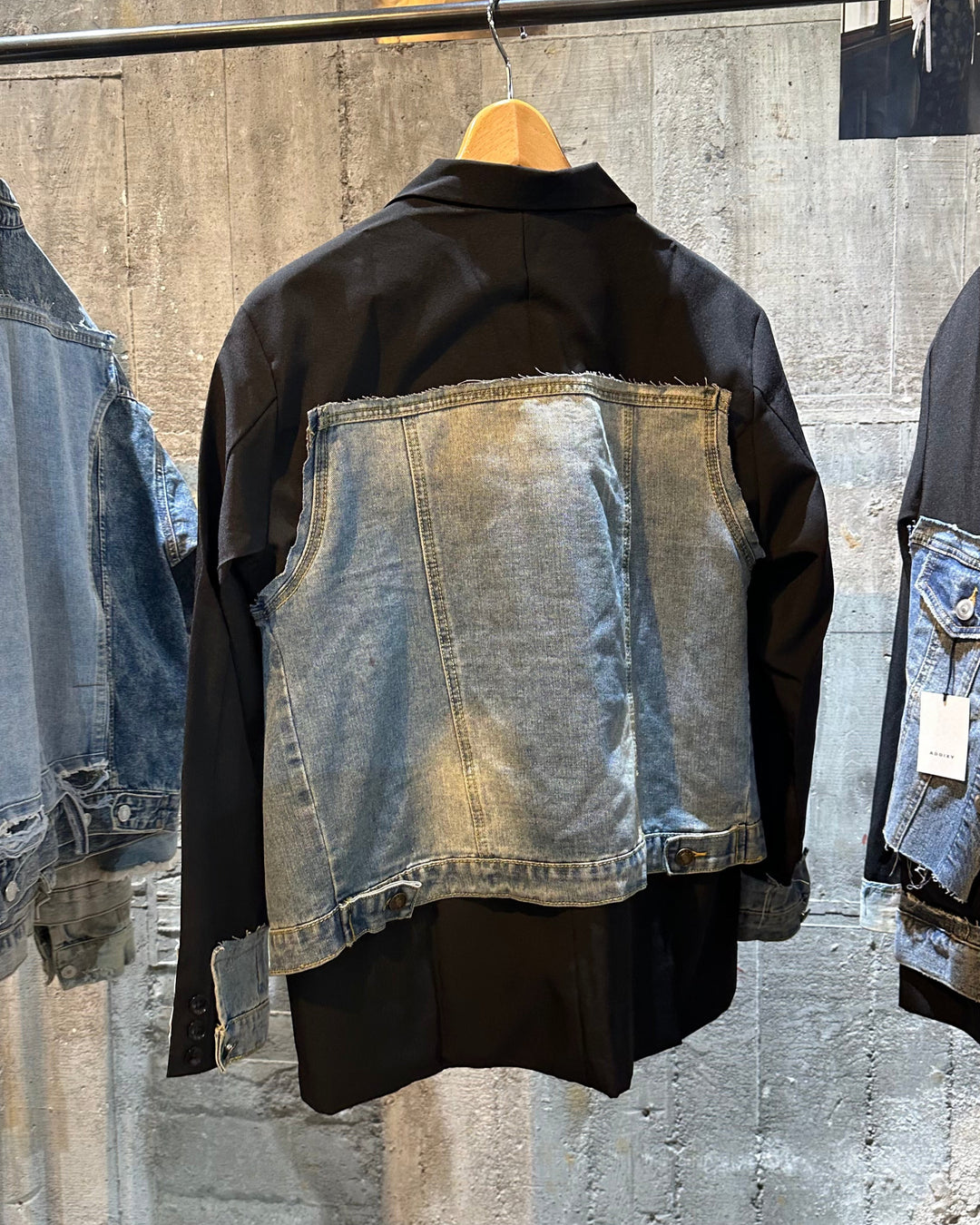 ＜UPCYCLED＞DENIM REBUILD JACKET