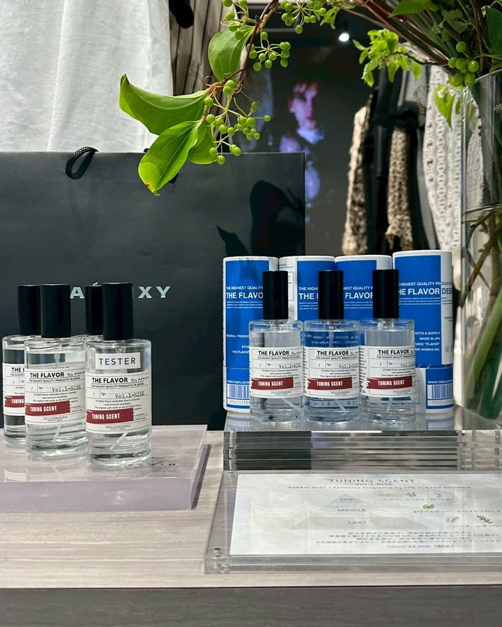 FABLIC MIST ーTUNING SCENT 【vol.1 RISE】ー　THE FLAVOR DESIGN® collaboration 別注モデル