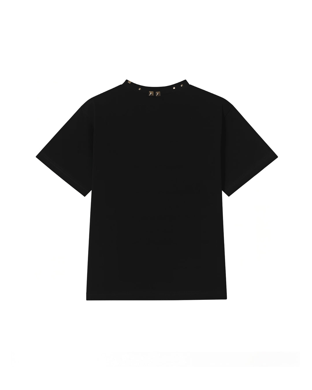 ACCESSORY NECK EYE GRAPHIC TEE【BLACK】